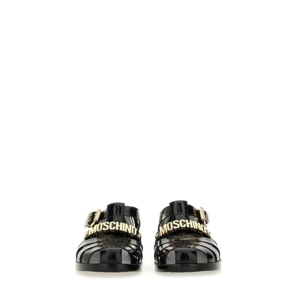MOSCHINO COUTURE Jelly Fisherman Sandals Women BLACK - Picture 5 of 5